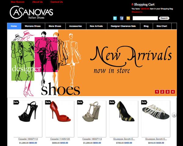 shoe websites